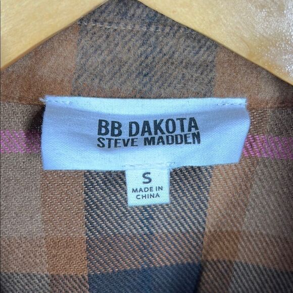 BB Dakota by Steve Madden Brown Utility Jacket - Picture 5 of 5